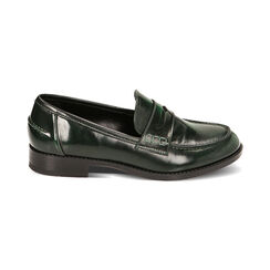 Mocassini verde abrasivato, Primadonna, 224904701ABVERD035, 001 preview