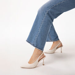 D&eacute;collet&eacute; panna tacco 8 cm, Primadonna, 274929701EPPANN035, 002 preview