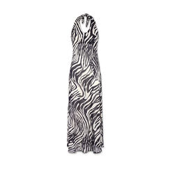 Vestido de mujer cebra en tela, Primadonna, 25C924305TSZEBRM, 001a