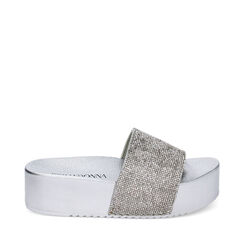 Sandalias de playa plateadas con piedras, Special Price, 230900909ETARGE038, 001a