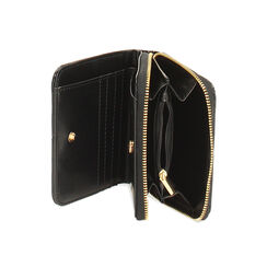 Portefeuille noir brillant avec détails raffinés, Primadonna, 265102407EUNEROUNI, 005 preview