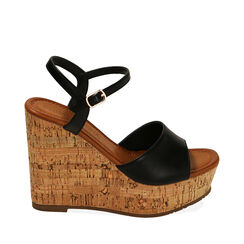 CALZATURA ZEPPA SINTETICO NERO, Primadonna, 214963642EPNERO035, 001a