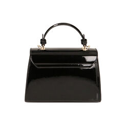Mini bolso negro de charol, Primadonna, 225125079VENEROUNI, 003 preview