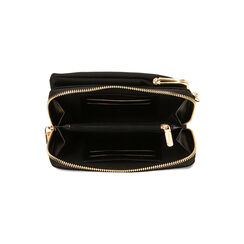 Mini-bag nera in tessuto, Primadonna, 225105631LYNEROUNI, 003 preview
