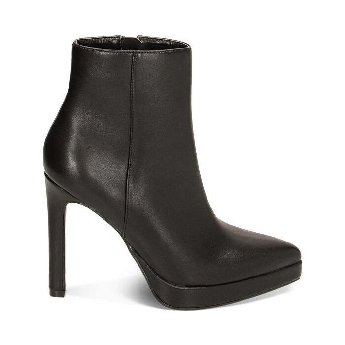 Tronchetto Yoox Tronchetti Neri Tronchetti In Pelle Tronchetti In