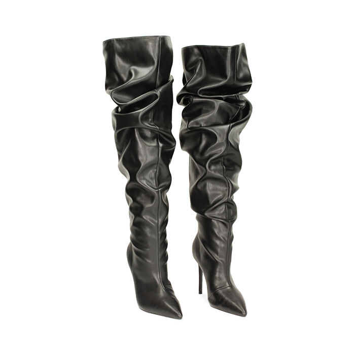 Stivali sopra il ginocchio neri da donna Primadonna Collection