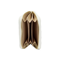 Petit portefeuille femme blanc tressé, Primadonna, 255700506EIBIANUNI, 004 preview