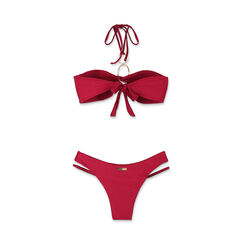 Bikini da donna bordeaux a fascia, Primadonna, 25L501222LYBORDL, 003 preview