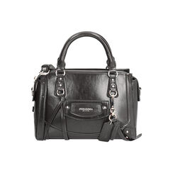 Mini sac noir brillant avec bandoulière amovible, Primadonna, 26D519929EUNEROUNI, 001 preview