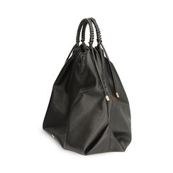 Borsa a mano nera con manico circolare, Primadonna, 262341875EPNEROUNI, 005 preview