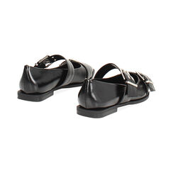 Ballerine nere lucide con fibbie, Primadonna, 264968601EUNERO041, 004 preview
