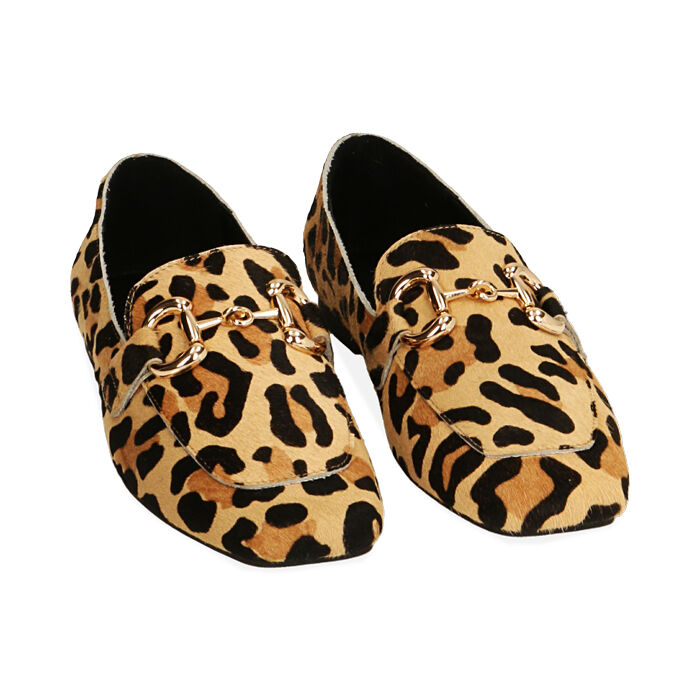 Mocasines mujer piel potro leopardo Colecci n Primadona