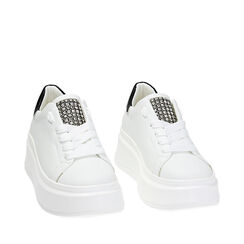 Sneakers bianche, Primadonna, 232820043EPBIAN036, 002a