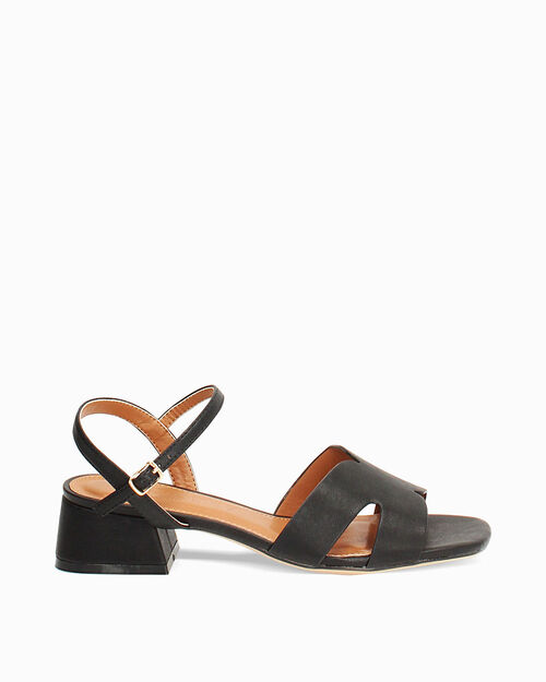 ZAPATOS SANDALIA SINTETICO NERO, BLACK