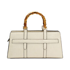 Borsa a mano donna panna stampa cocco, Primadonna, 25M740312CCPANNUNI, 004 preview