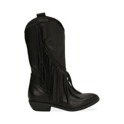 Camperos neri in pelle di vitello, Primadonna, 168989100VINERO035, 001 preview