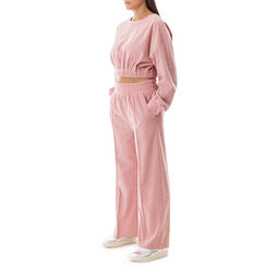 Pantaloni rosa in velluto a costine, Primadonna, 20C910102VLROSAS, 003 preview