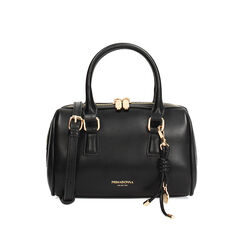 Mini bolso negro con bandolera removible, Primadonna, 275130183EPNEROUNI, 001a