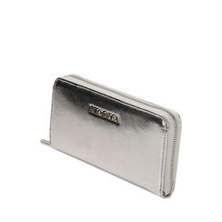 Portafogli laminato argento, Primadonna, 215122519LMARGEUNI, 002a