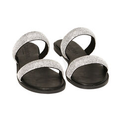 Ciabatte nere con strass, Primadonna, 214913801EPNERO035, 002 preview
