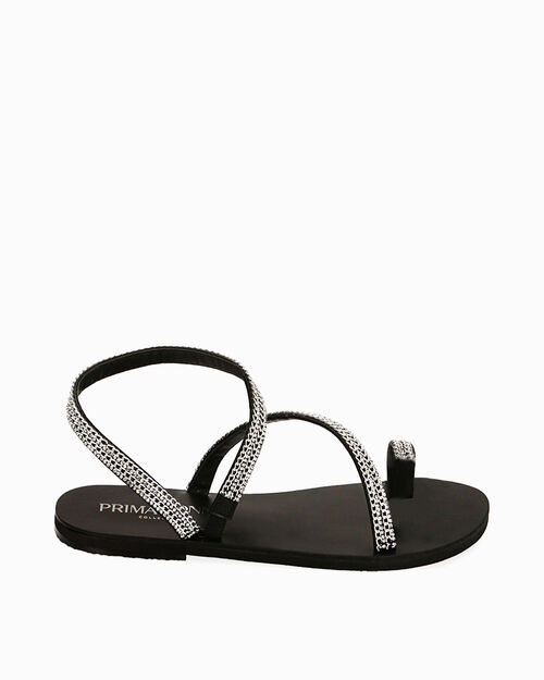 ZAPATOS FLAT SINTETICO NERO, BLACK
