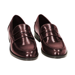 Mocassini bordeaux abrasivato, Primadonna, 224904701ABBORD040, 002 preview