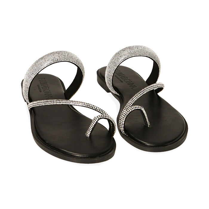 Infradito Mare Infradito Donna Con Strass Zeppe Infradito