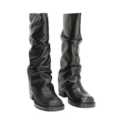 CALZATURA BIKER PELLE NERO, Primadonna, 24A572025PENERO036, 002 preview