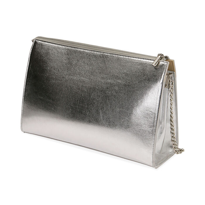 Borsa donna argento a tracolla | Primadonna Collection