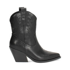 WOMEN SHOES DEMI-BOOT SYNTHETIC NERO, Primadonna, 263073111EPNERO037, 001 preview