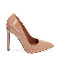 ZAPATOS SALON SINTETICO CHAROL NUDE, Primadonna, 212185201VENUDE036, 001a