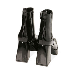 Botines naplack negros, tacón 9 cm, Special Price, 204981701NPNERO038, 003 preview