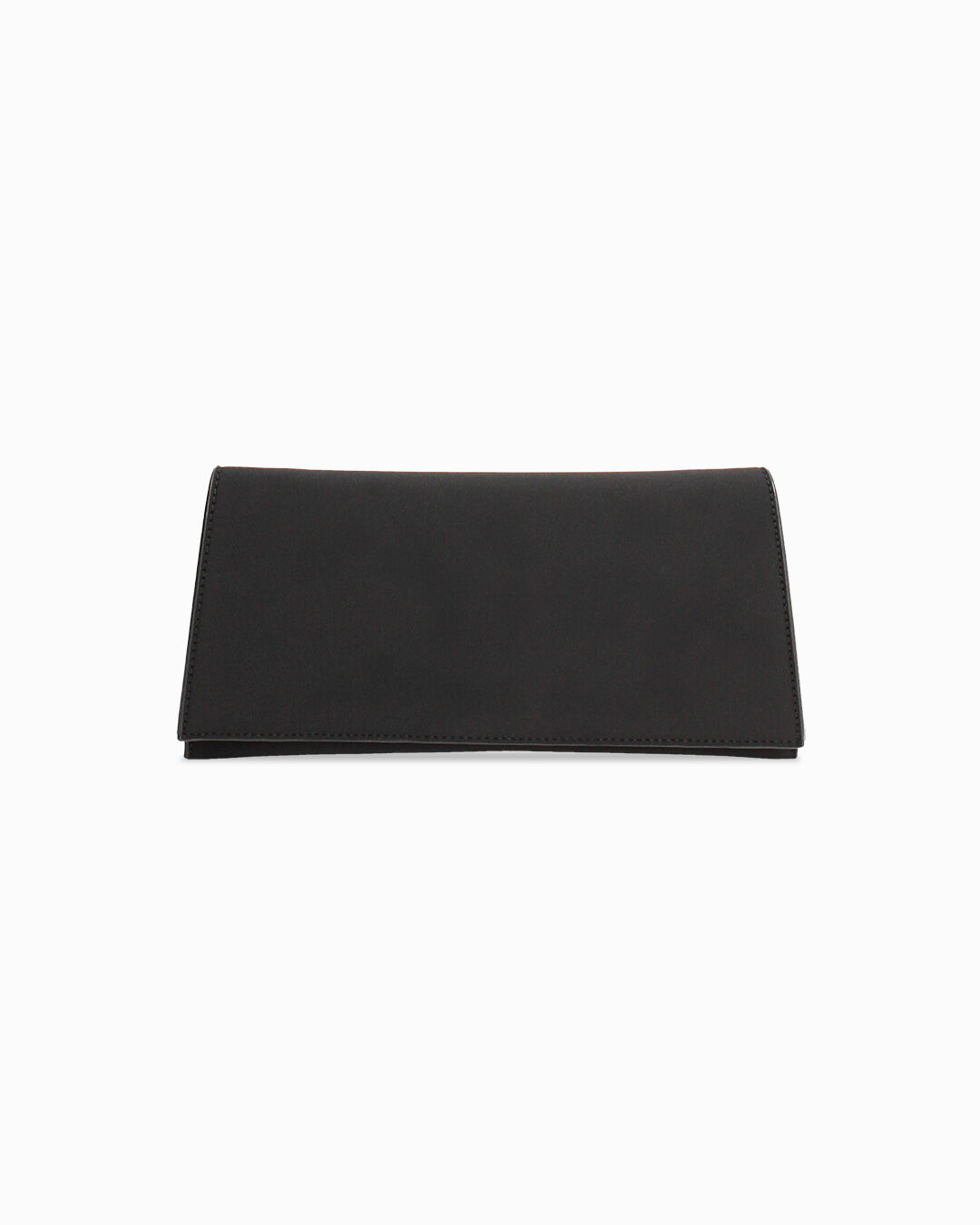 Pochette nera con tracolla removibile
