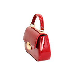 Mini bag cherry in vernice con tracolla removibile, Primadonna, 265126560VECHERUNI, 003 preview