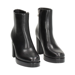 Tronchetti neri con plateaux, Primadonna, 26O850920EPNERO036, 003 preview