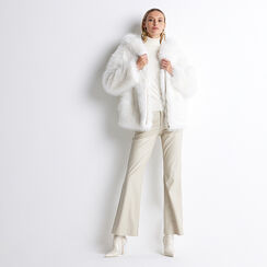 Cappotto maxi bianco, Primadonna, 22B402316FUBIANUNI, 004 preview