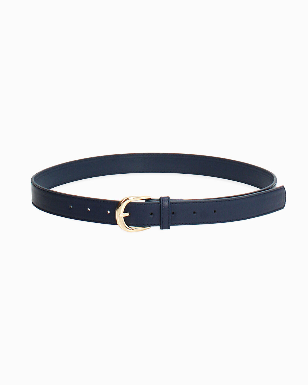 Cintura blu con dettaglio chic