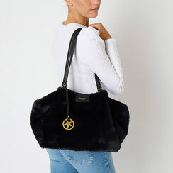 Sac porté épaule noir avec bandoulière, Primadonna, 265700563FUNEROUNI, 002 preview