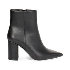 Tronchetti neri da donna con tacco di 7,9 cm, Primadonna, 262723302EPNERO035, 001 preview