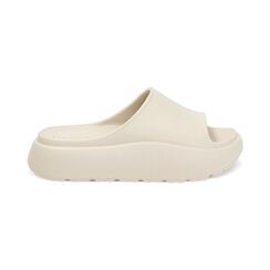 Sandales de plage femme crème en PVC, Primadonna, 254740613PVPANN036, 001 preview