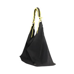Bolso de hombro negro con doble bolsillo, Primadonna, 27C303007TSNEROUNI, 003 preview