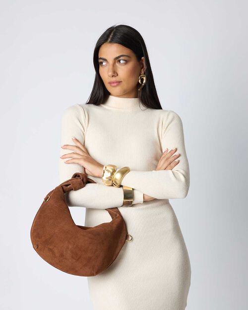 BORSA BORSA A MANO CAMOSCIO COGN, 