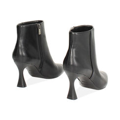 Tronchetti neri da donna con tacco 7,5 cm, Primadonna, 262141101EPNERO035, 004 preview