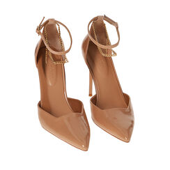 ZAPATOS OPEN SHANK SINTETICO CHAROL NUDE, 212179724VENUDE037, 002a