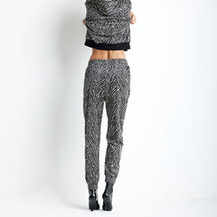 Pantaloni zebra in velluto, Primadonna, 22C910101VLZEBRM, 002 preview