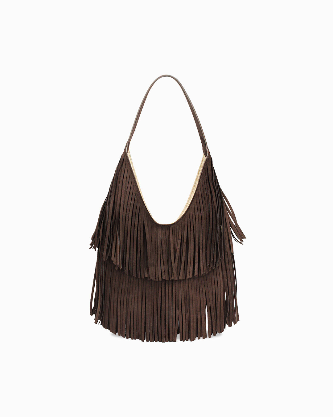 Borsa a spalla testa di moro chic