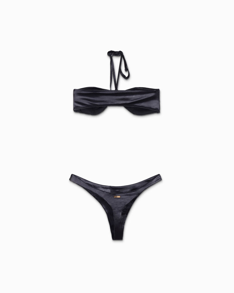 Bikini da donna nero a fascia image number null
