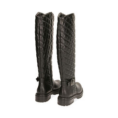 Bottes noires matelassées, Primadonna, 183075511TPNERO036, 003 preview