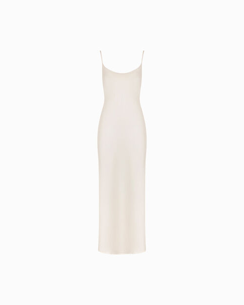 Robe cr&egrave;me silhouette fluide, CREAM