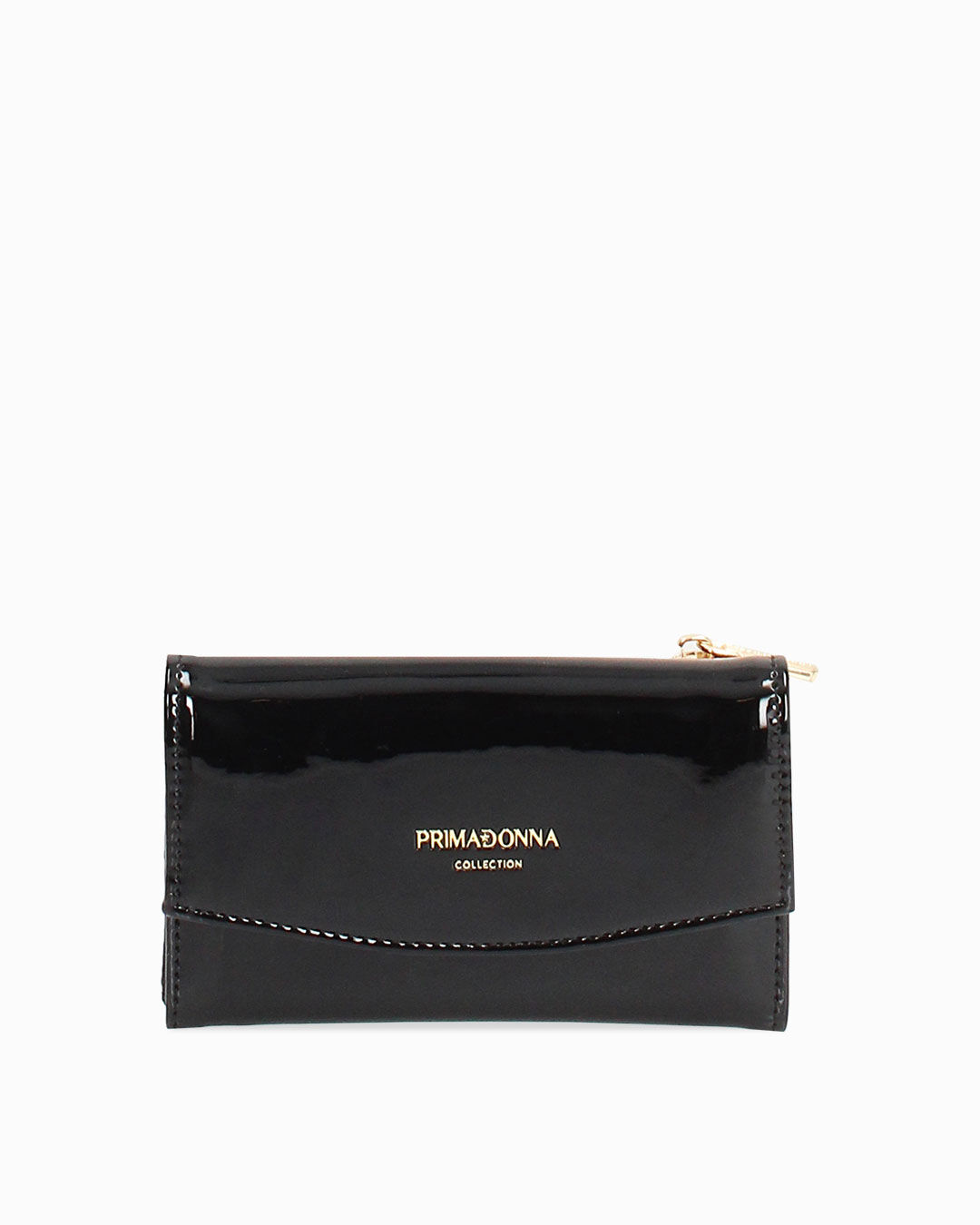 Portafoglio nero compatto ed elegante